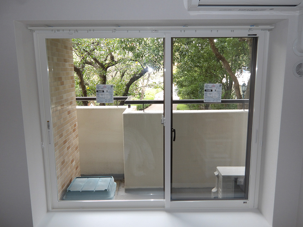 施工後の様子2（寝室またはリビング）