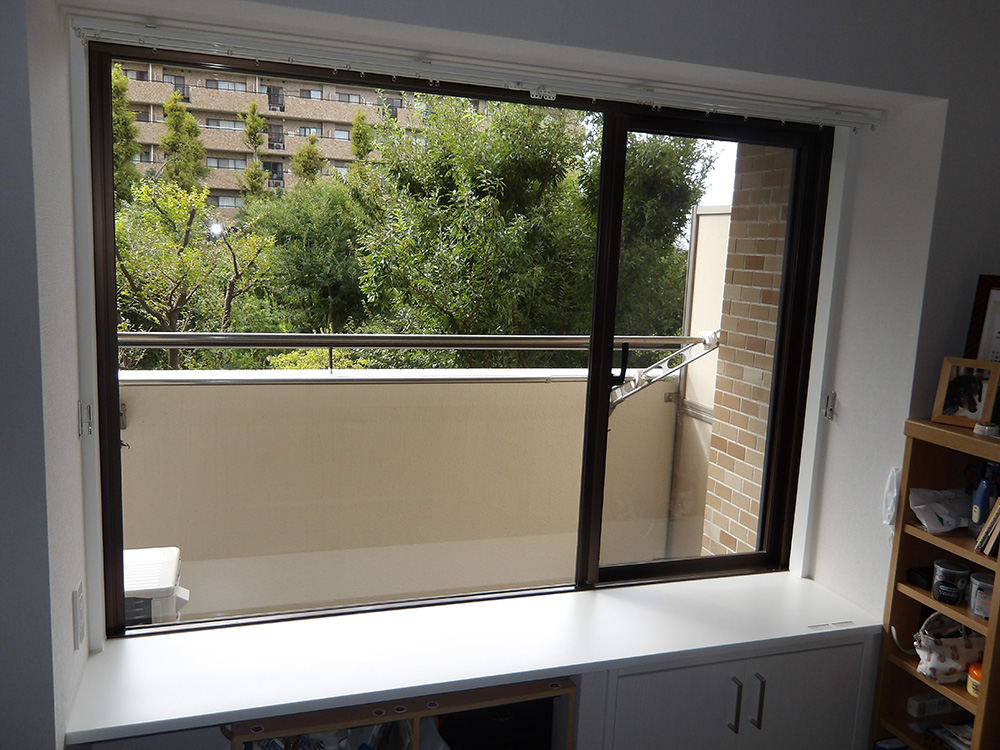 施工前の様子1（寝室またはリビング）